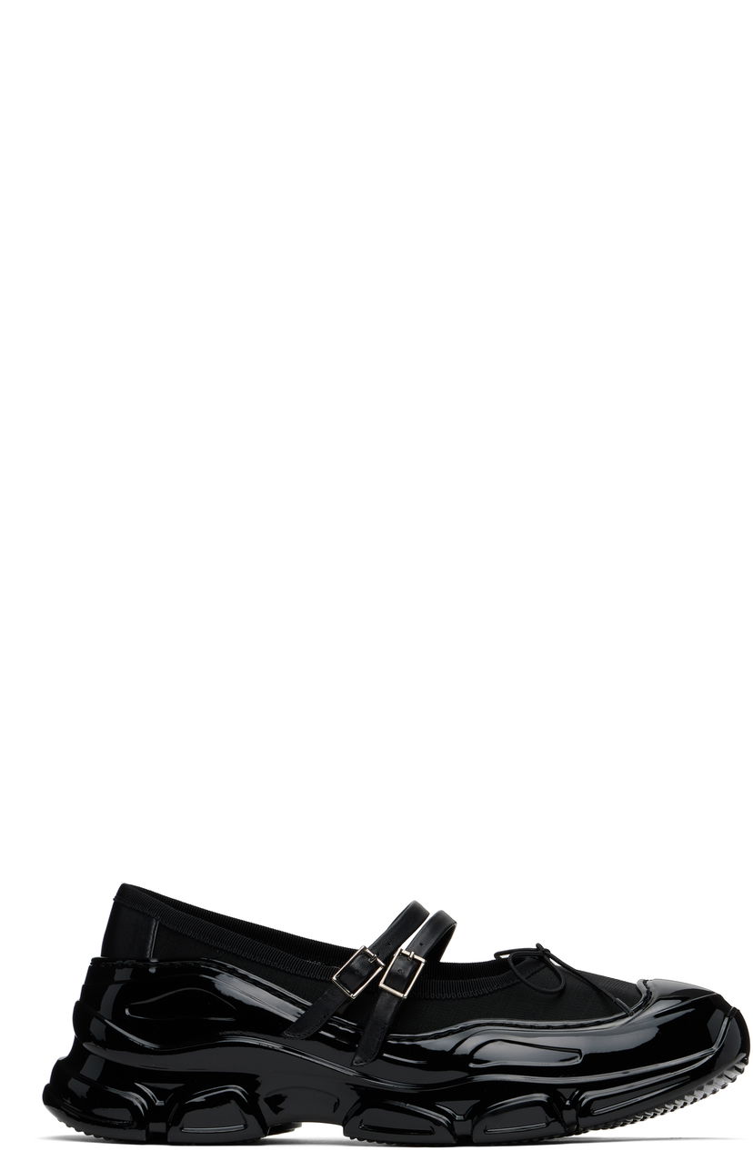 Odjeća Simone Rocha Simone Rocha Mesh Tracker Ballerinas Crna | HT20-M 0804