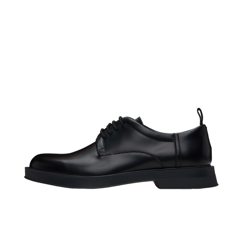 Tenisice i cipele BOSS Hugo Brush-Off Leather Derbys Crna | 50541841