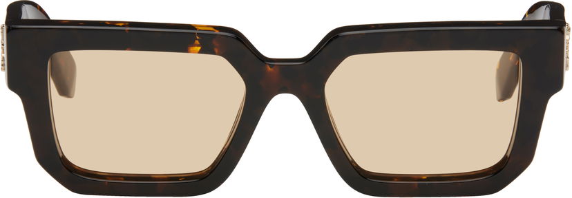 Sunčane naočale Off-White Off-White Silverstone Square Sunglasses Smeđa | OERI146S25PLA0016062