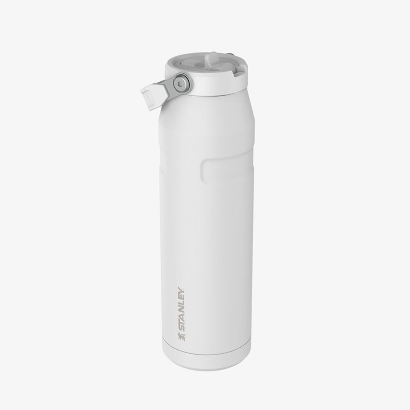 Boca za piće Stanley IceFlow™ Flip Straw 2.0 Water Bottle 36oz/1060ml Bijela | 10-12111-064