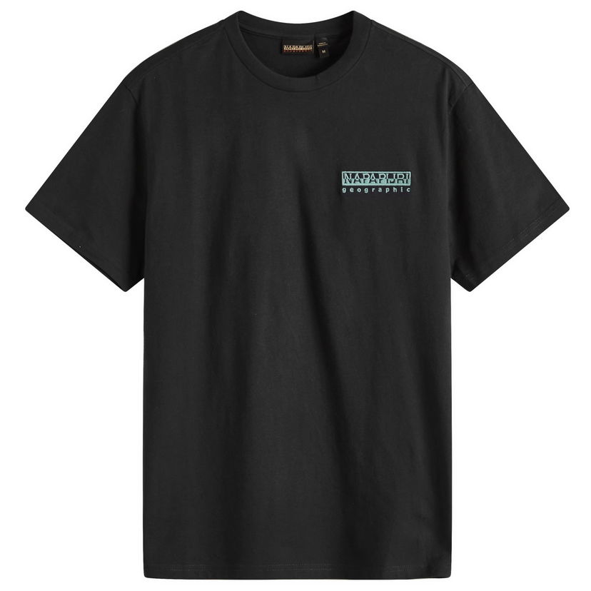 Majica kratkih rukava Napapijri Napapijri Geographic T-Shirt Crna | NP0A4ILX9411