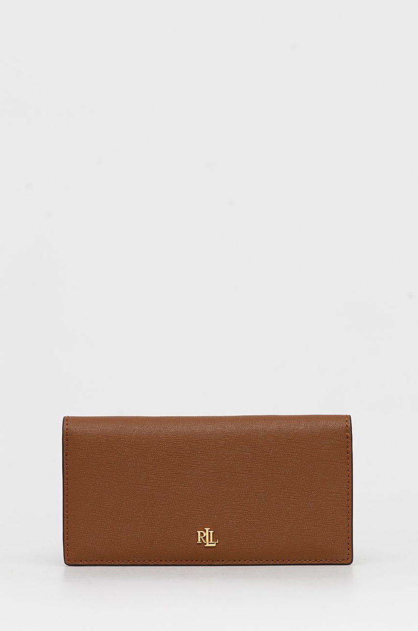 Novčanik Polo by Ralph Lauren Lauren Ralph Lauren Leather Wallet Smeđa | 432802917010