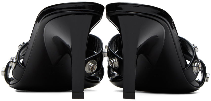 Dodaci The Attico Attico Cosmo Heeled Sandals Crna | 241WS777 E056S, 1