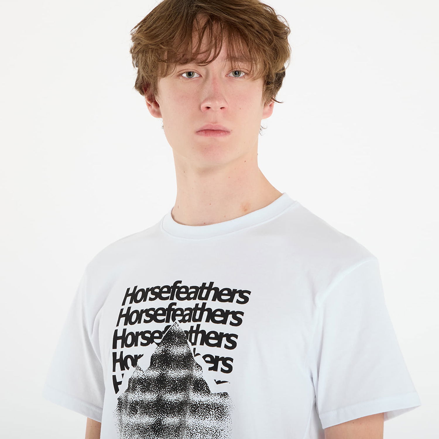Majica kratkih rukava Horsefeathers T-Shirt Focus Bijela | SM1390C, 1