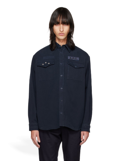 Košulja A.P.C. Mainline Tamnoplava | COFCI-M02778