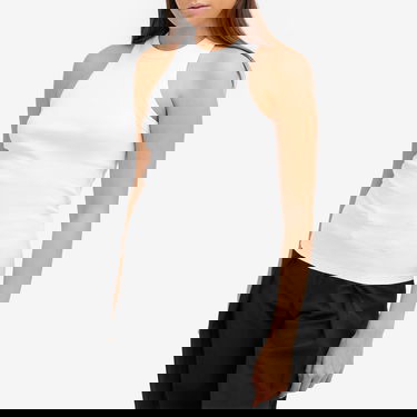 Majica bez rukava Anine Bing Eva Tank Vest, Size Large Bijela | A-08-0151-100, 2