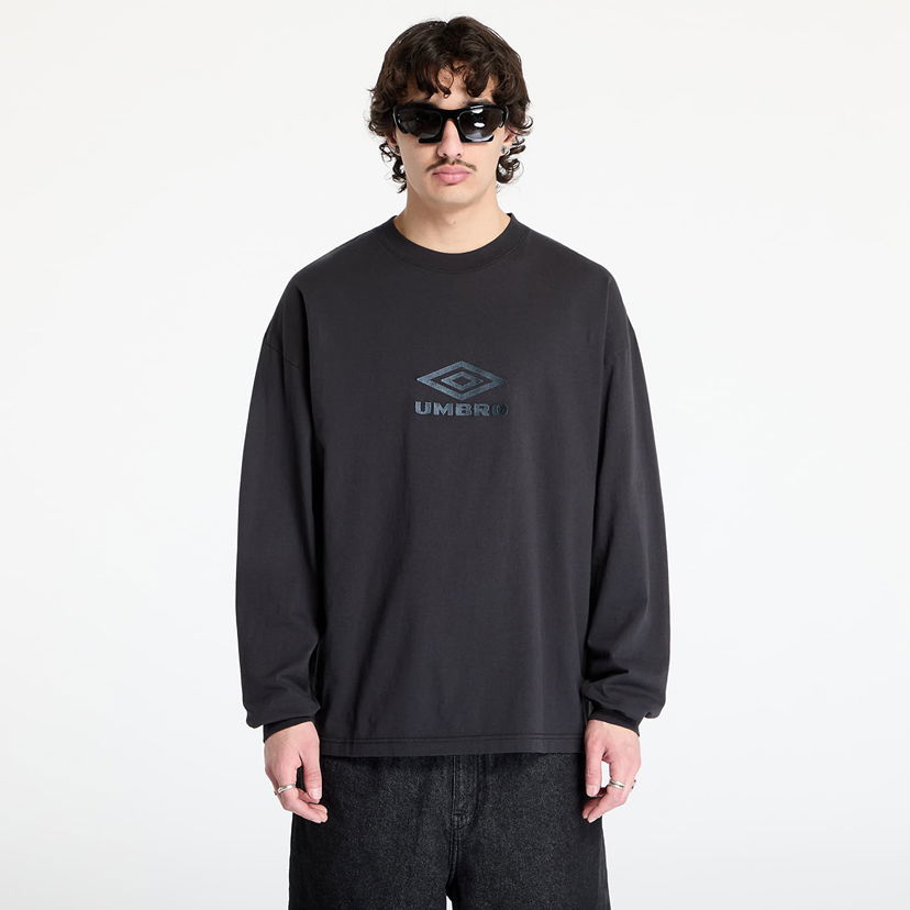 Dukserice Umbro Umbro OG Logo Long Sleeve T-Shirt Crna | UBMW0237JY54 BLK0020