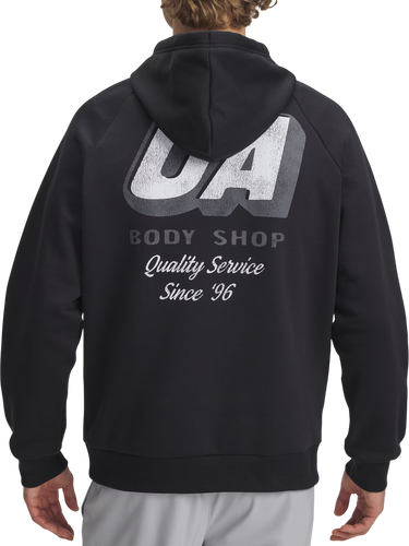 Dukserice Under Armour Rival Fleece HBR Logo HD Hooded Sweatshirt Crna | 6003955-001, 2