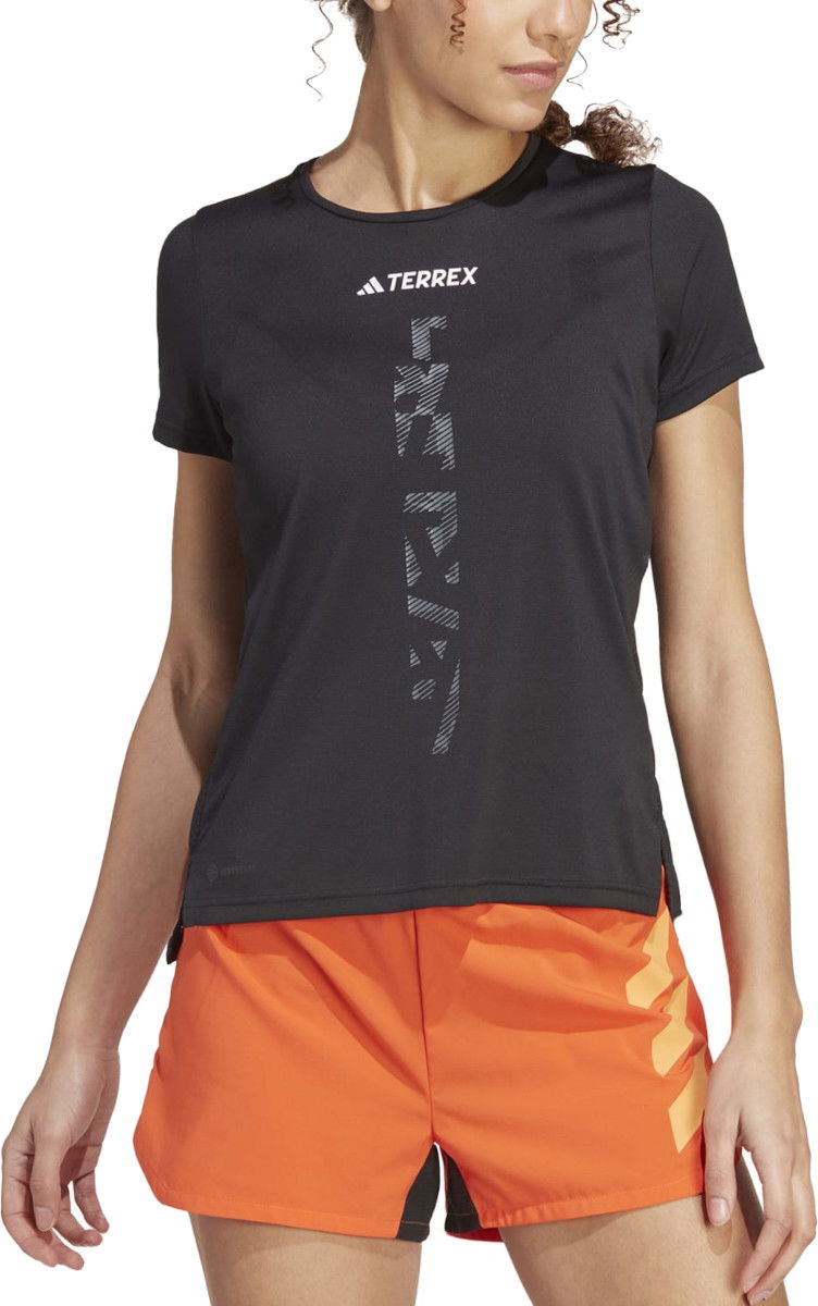 Majica kratkih rukava adidas Performance Terrex AGR SHIRT W Crna | ht9414