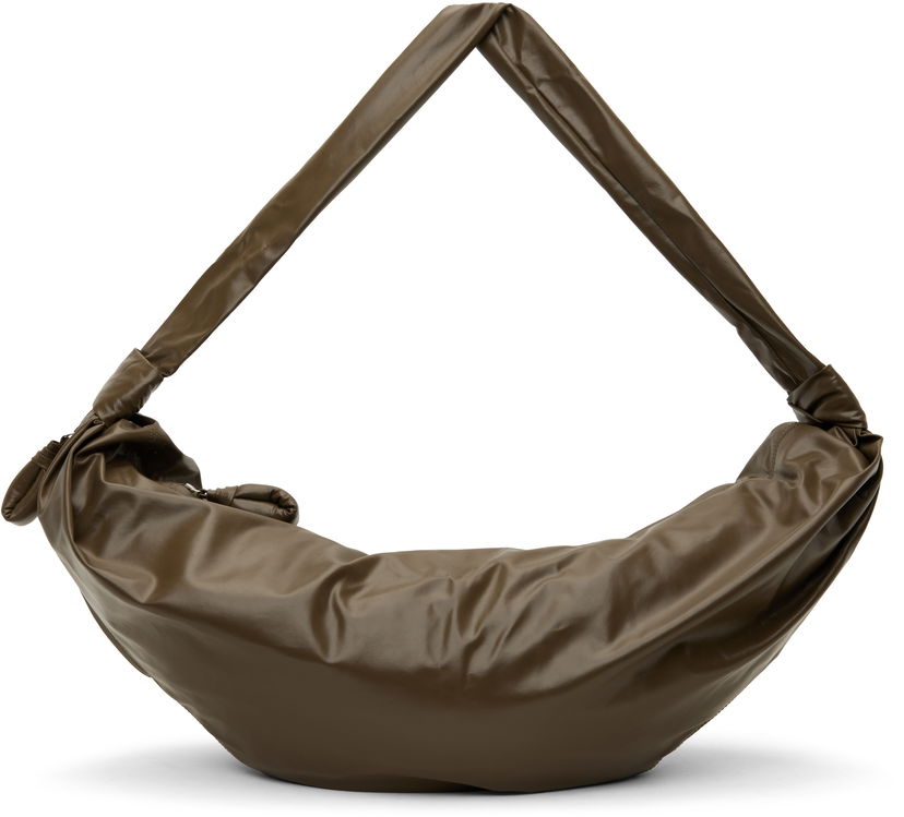 Ručna torbica LEMAIRE LEMAIRE Large Soft Croissant Shoulder Bag Zelena | BG0027 LL0028