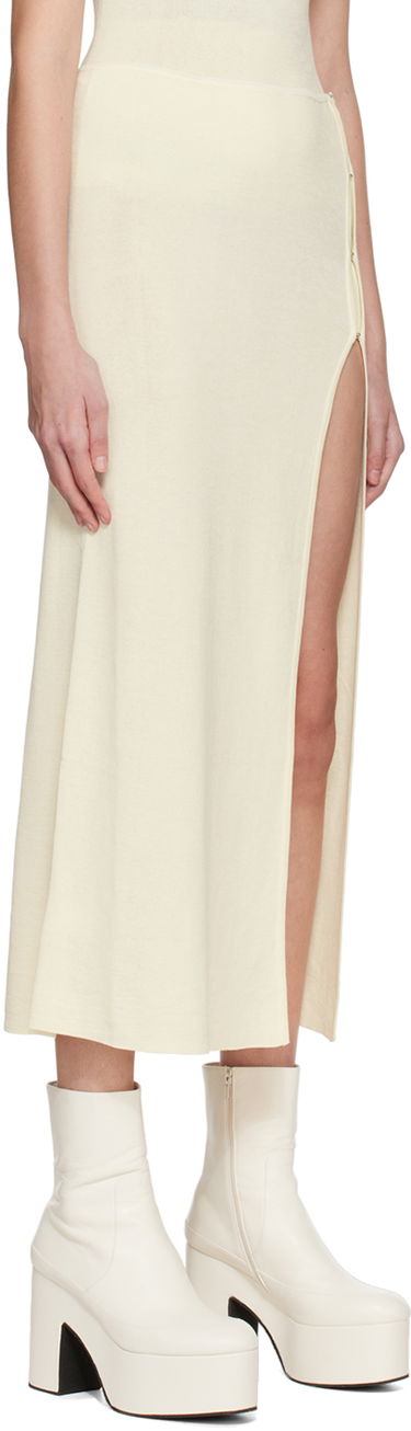 Suknja BEC + BRIDGE BEC + BRIDGE Sorrento Midi Skirt with Side Slit Crna | H22-30388, 4