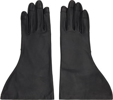 Rukavice Rick Owens Rick Owens Concordians Gleam Long Leather Gloves Crna | RR02E1452 LNV, 0