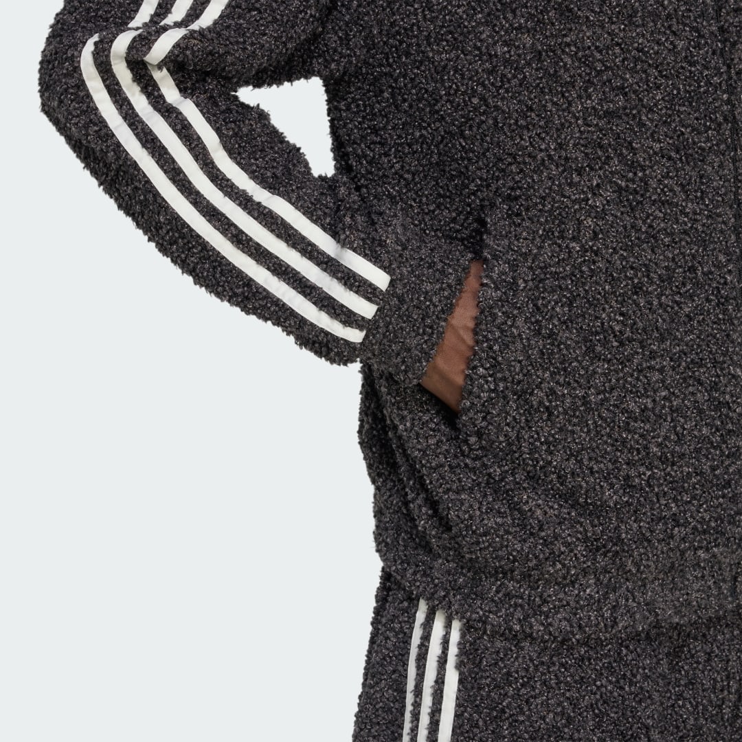 Trenerka adidas Performance Boucle Firebird Track Top Siva | KS5275, 0