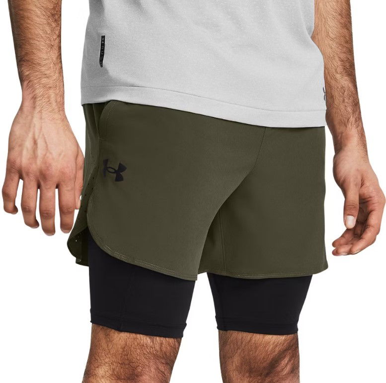 Kratke hlače Under Armour Vanish Elite 2-in-1 Training Shorts Zelena | 1378604-390, 0