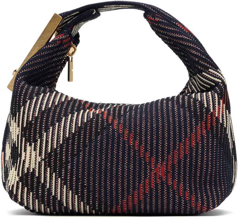 Ručna torbica Burberry Burberry Mini Peg Duffle Bag Tamnoplava | 8103824
