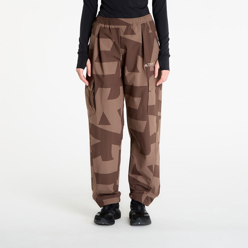 Cargo hlače adidas Performance Terrex Xploric Cargo Joggers Smeđa | JM9860