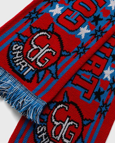 Šal Comme des Garçons Comme des Garçons Shirt Patterned Fringe Scarf Višebojno | FP-K401-W25-1, 1