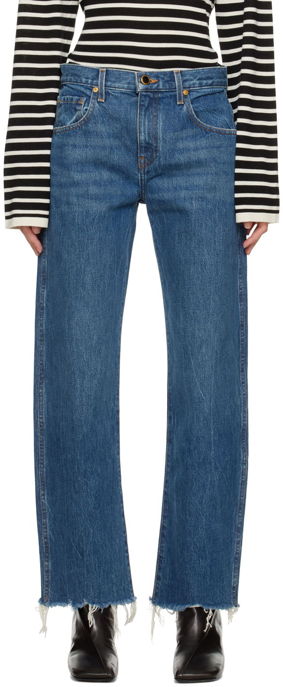 Jeans Khaite Kerrie Jeans Plava | 1047-058