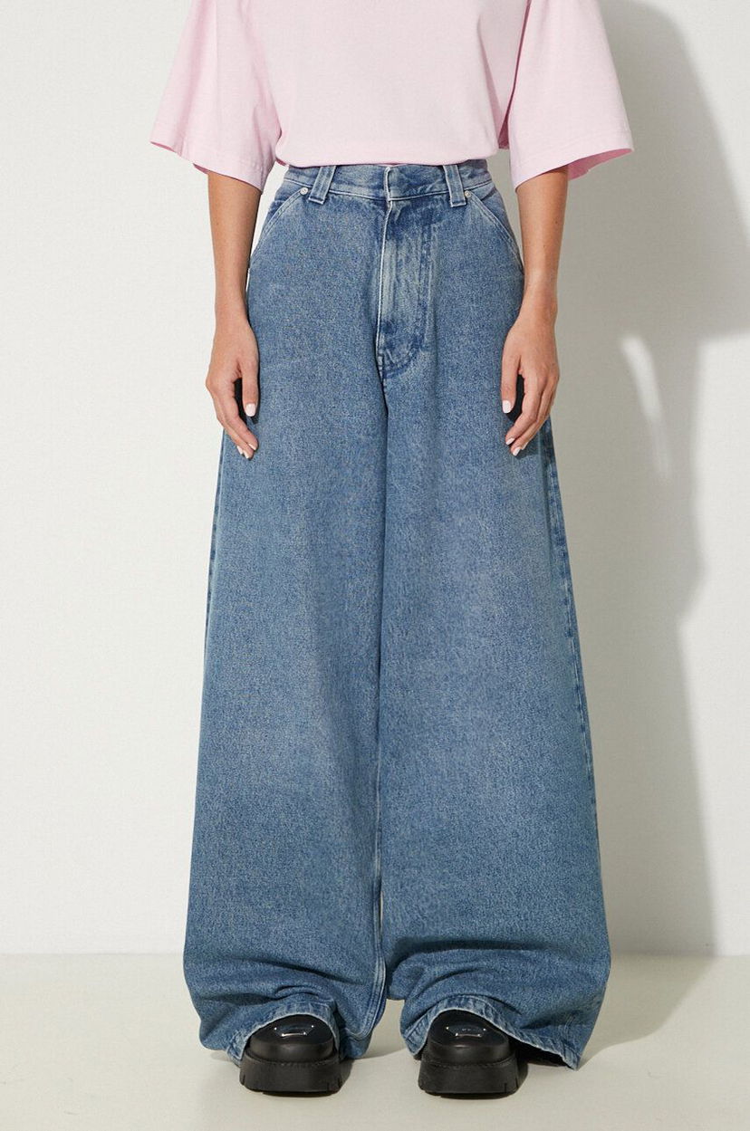 Jeans Ambush High Waist Baggy Jeans Plava | BWYB004F24DEN0024000