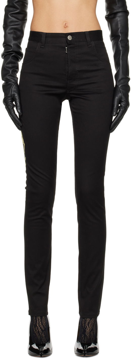 Hlače Maison Margiela Invitation Trousers Crna | S50LA0219 S78269
