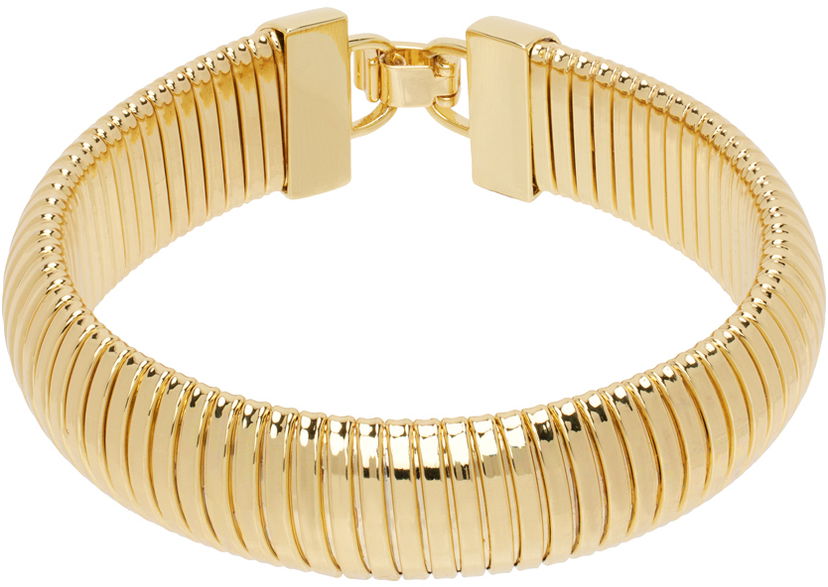 Ogrlica Anine Bing Coil Chain Bracelet Metalik | A-15-1550-920A