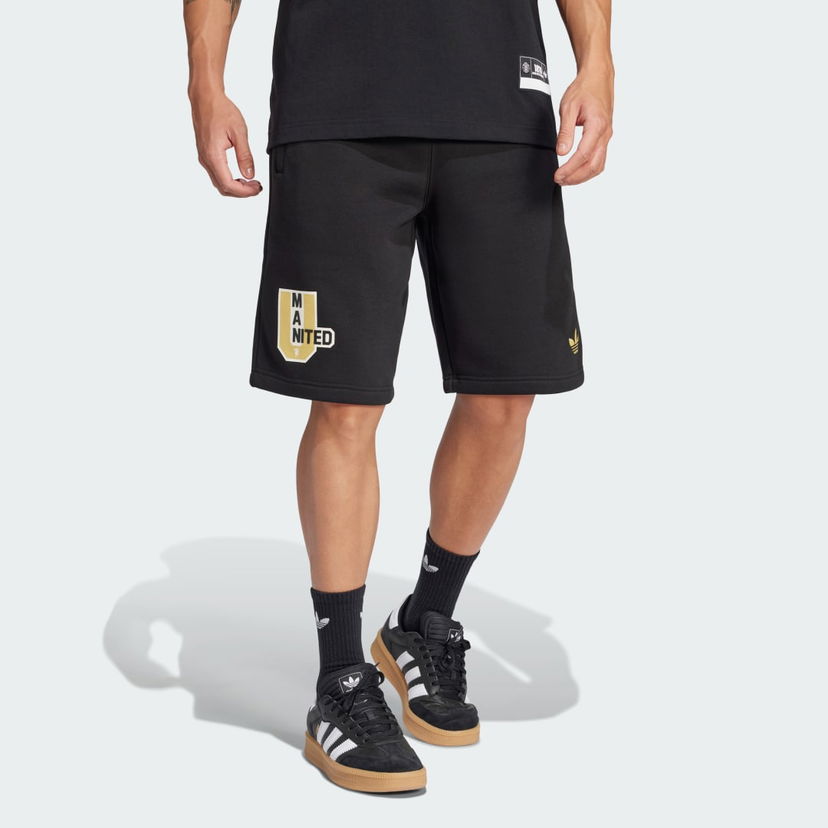 Kratke hlače adidas Performance Manchester United VRCT Shorts Crna | JF0362