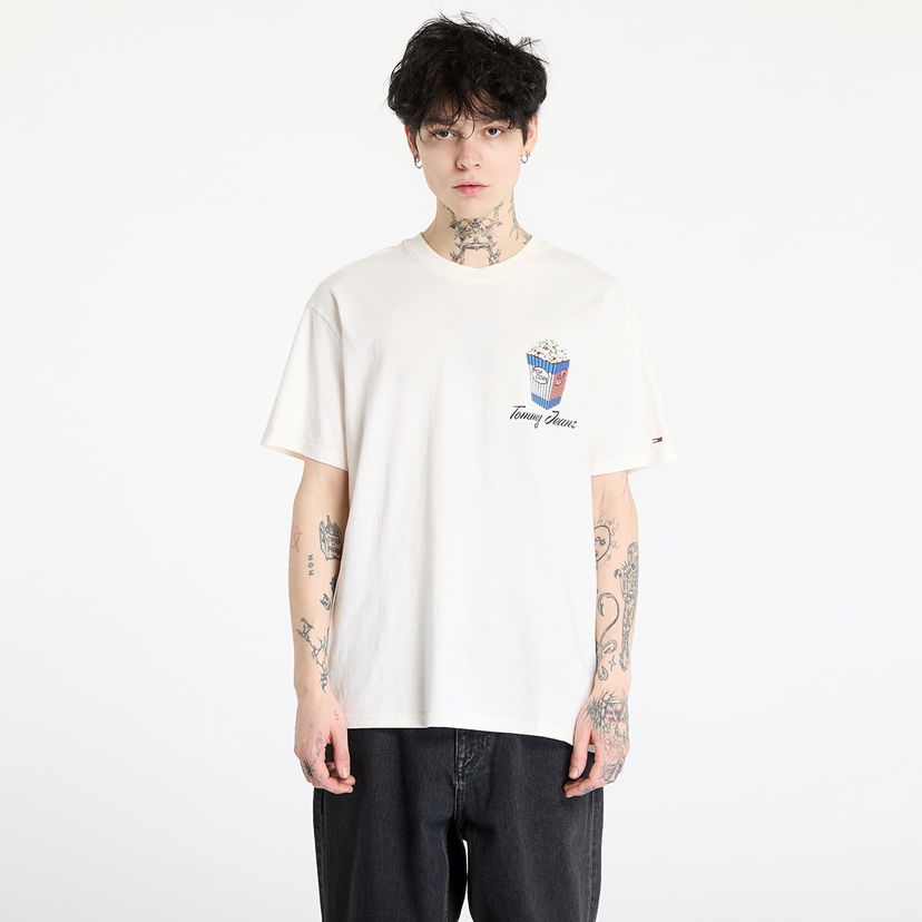 Majica kratkih rukava Tommy Hilfiger Tommy Jeans Relaxed Novelty Graphic T-Shirt Bijela | DM0DM20352 YBH