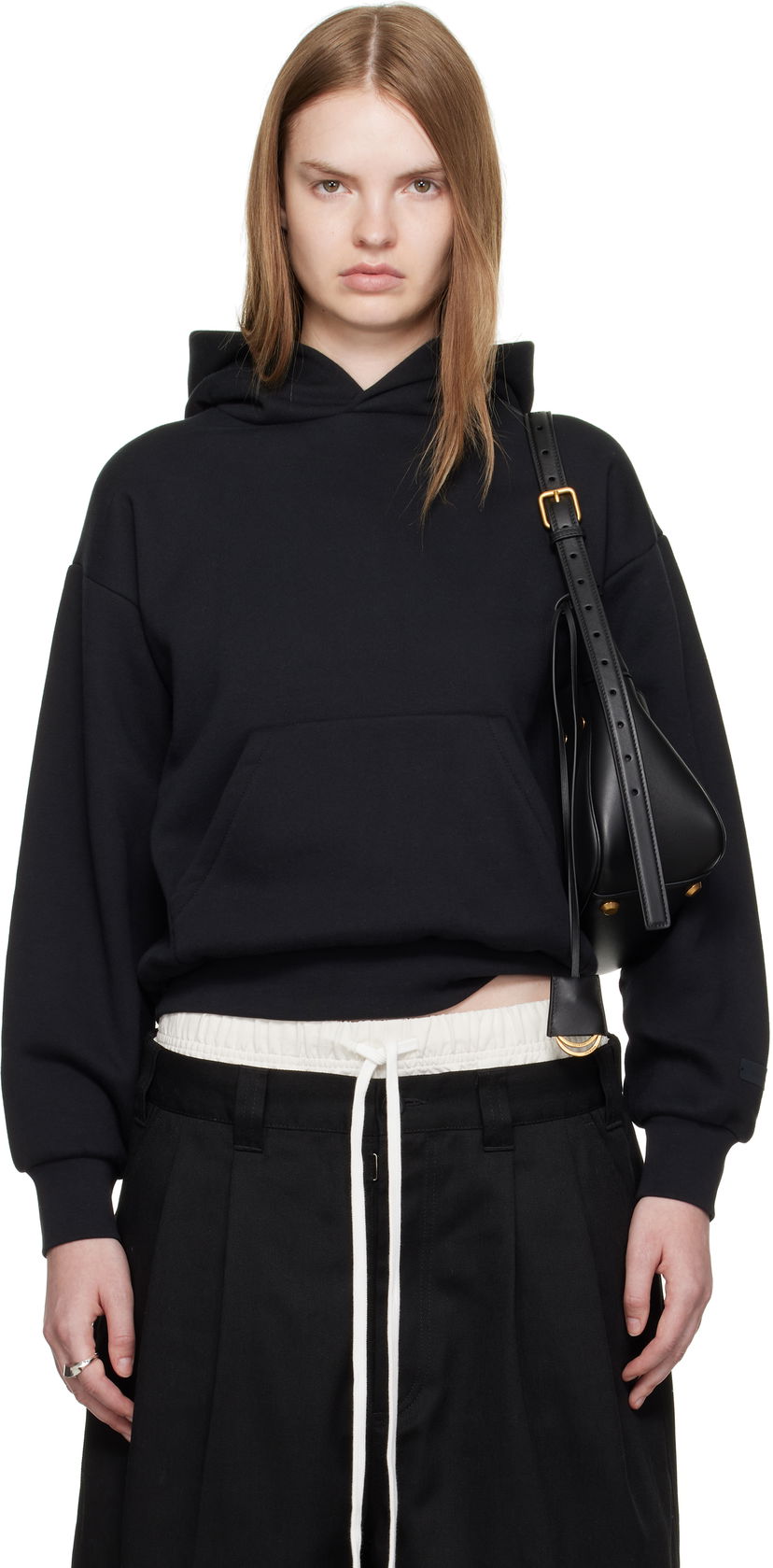 Dukserice Fear of God Fear of God ESSENTIALS Classic Fit Hoodie Crna | 192SP255540FW
