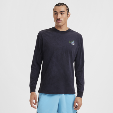 Majica kratkih rukava Nike Max90 Long Sleeve T-Shirt With Print Crna | HF6195-010, 1