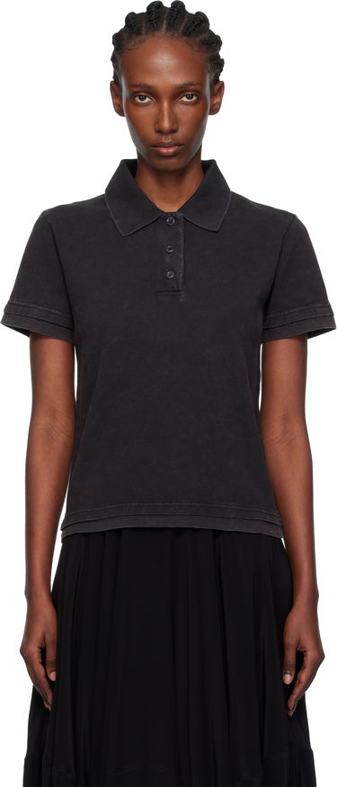 Polo majica JW Anderson JW Anderson Layered Short Sleeve Polo Crna | JO0277-PG1808, 0