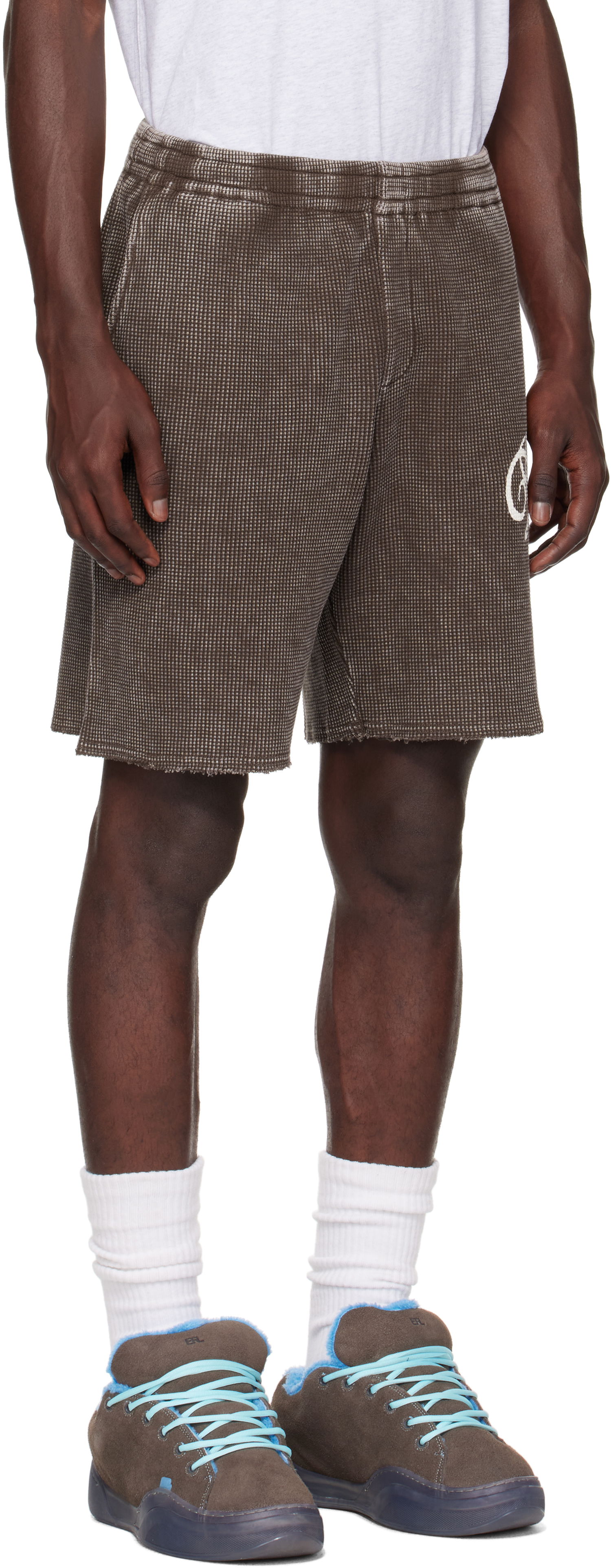 Kratke hlače Dime Dime Waffle Fighter Shorts Smeđa | DIMESU2518BRW, 1
