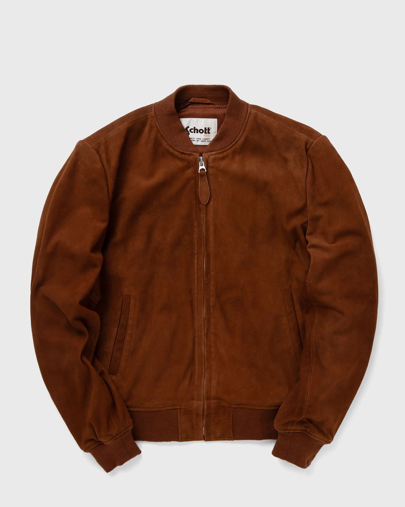 Bomber jakna Schott NYC LC300 Tamnocrvena | LC300-COGNAC