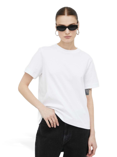 Majica kratkih rukava Samsoe Samsoe Cotton Tee Bijela | F00012400