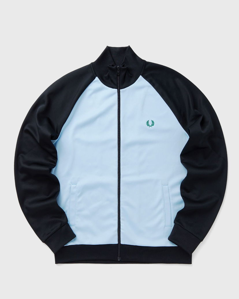 Trenerka Fred Perry Contrast Sleeve Track Jacket Crna | J1326-Z94