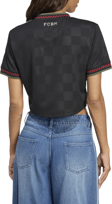 Dres adidas Performance FC Bayern Munich 25/26 Women's Cropped Third Jersey Crna | KE6800, 2