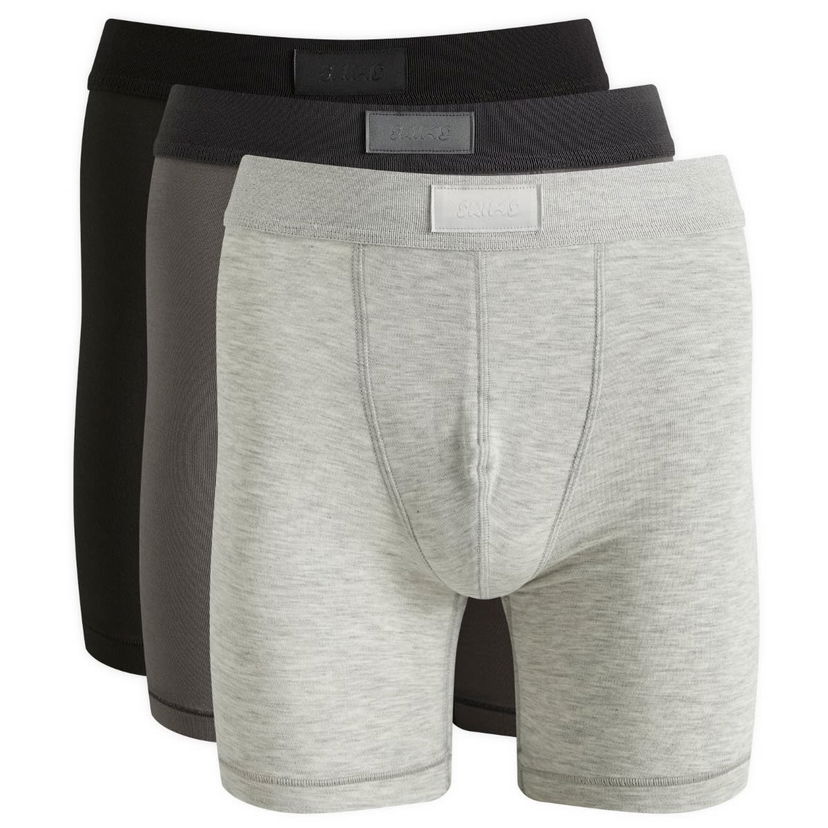 Bokserice SKIMS 5" Cotton Boxer Brief - 3 Pack Višebojno | BO-BBR-5635M-HM