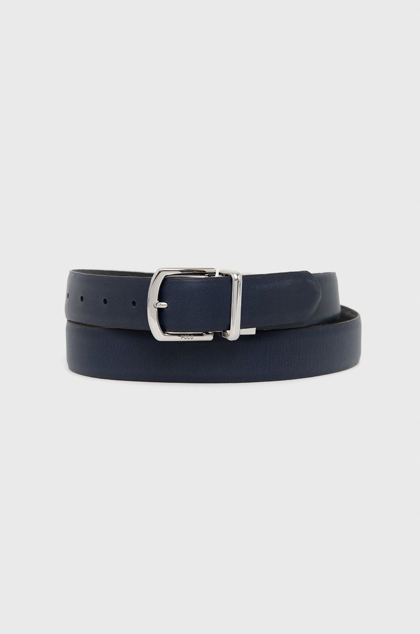Pojasevi Polo by Ralph Lauren Polo Ralph Lauren Reversible Leather Belt Tamnoplava | 405800534001