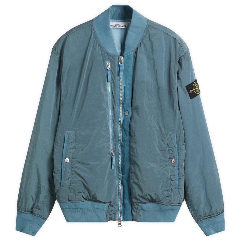 Bomber jakna Stone Island Nylon Metal EcoNyl PrimaLoft Bomber Jacket Tirkiz | K2S154100038-V002B