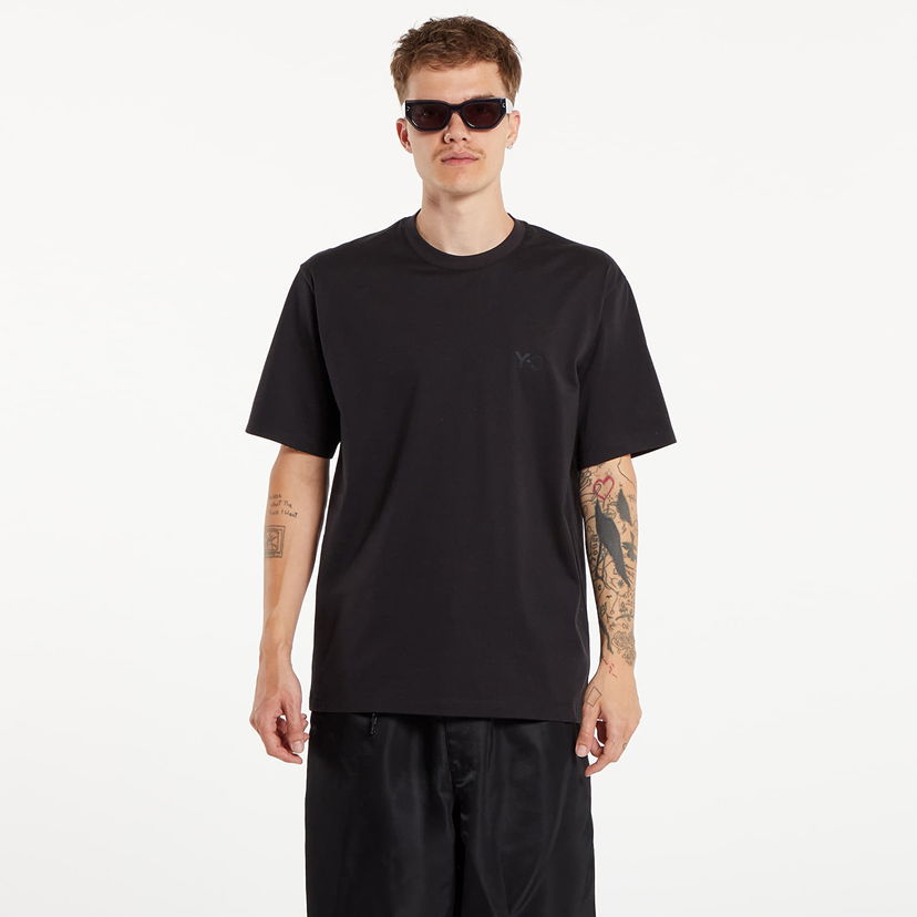 Majica kratkih rukava Y-3 Regular Short Sleeve Tee Black Crna | IW0066