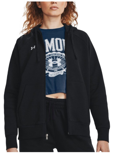 Dukserice Under Armour UA Rival Fleece FZ Crna | 1379497-001