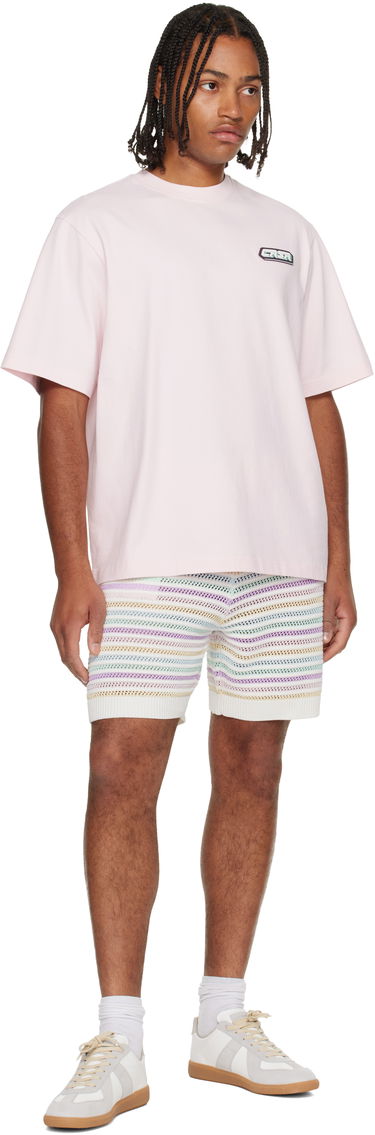 Majica kratkih rukava Casablanca 'Casa' Racing Oversized Short Sleeve T-shirt Ružičasta | M-AW25-JTS-044-01, 3