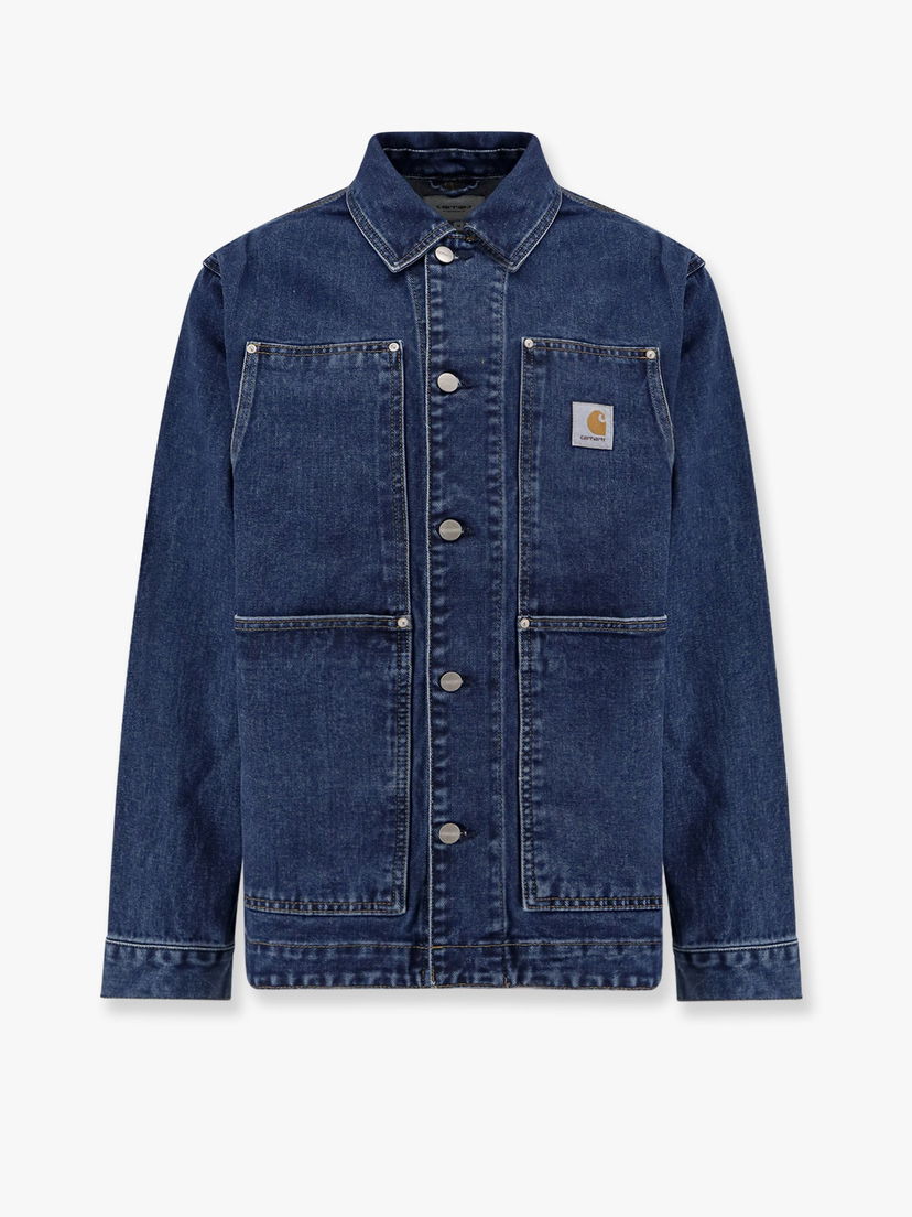 Jakna Carhartt WIP Double Front Denim Chore Coat Carhartt WIP Plava | I0348660106