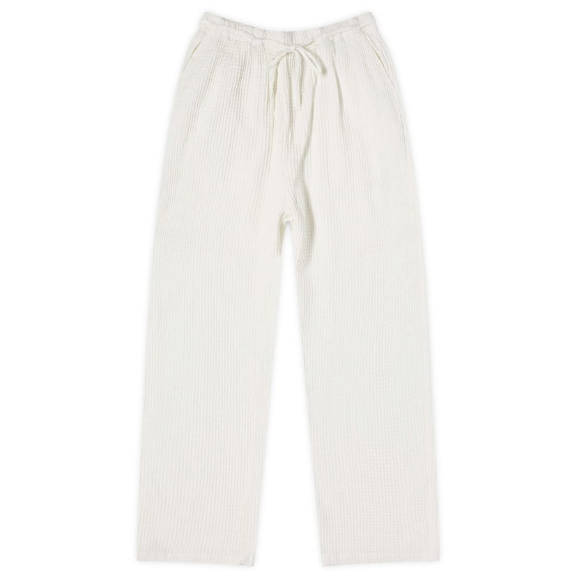 Hlače OBEY Camille Waffle Bijela | 242000118-WHT
