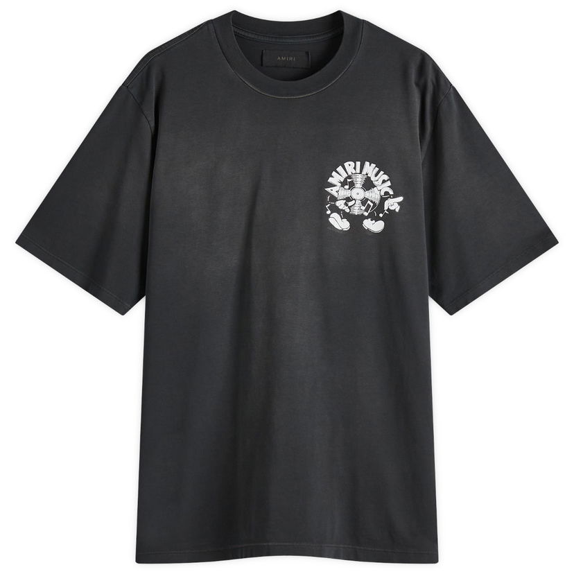 Majica kratkih rukava AMIRI Amiri Music Record T-Shirt, Size Medium Crna | AMJYTE1168-001