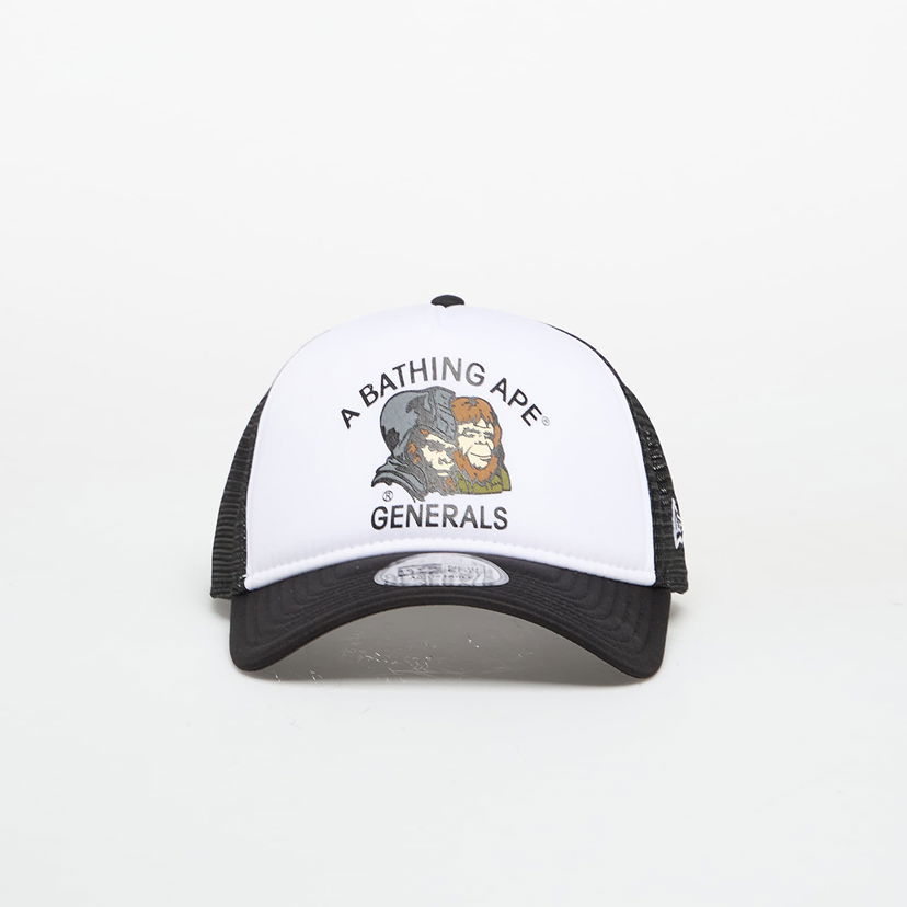 Kapa BAPE A BATHING APE x New Era 9Forty Generals Trucker Cap Višebojno | 001CPL831901CBLK