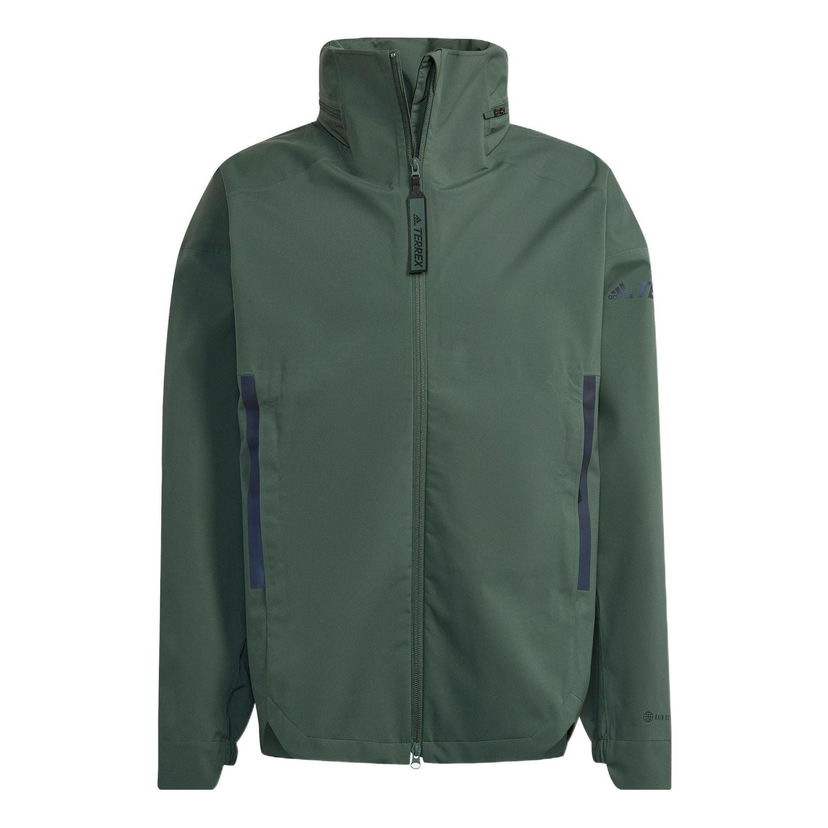 Vjetrovka adidas Performance Terrex C Myshelter R.r Rain Jacket Zelena | HG6028