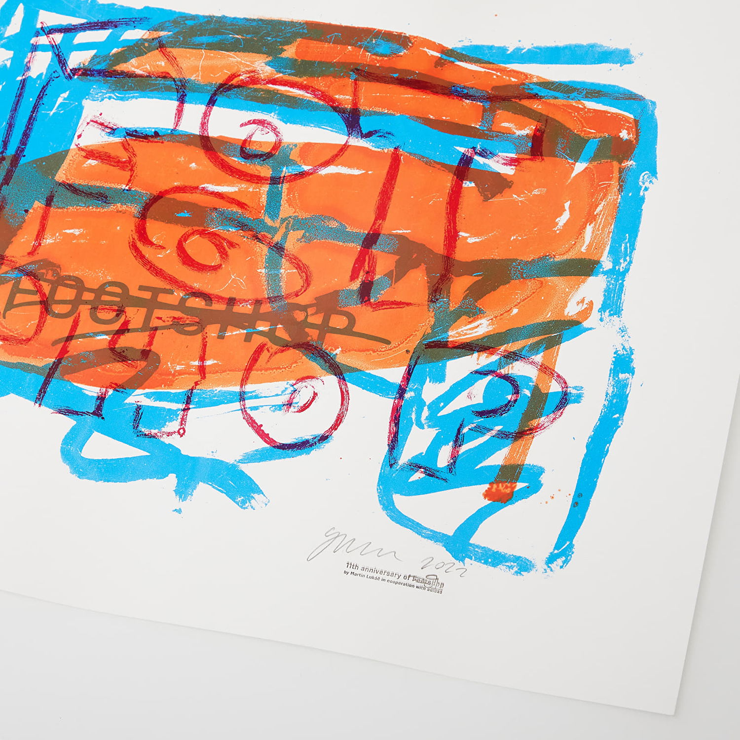 Dodaci Footshop FTSHP 11th anniversary x Martin Lukáč Print 1 Višebojno | FTSHP_234, 1