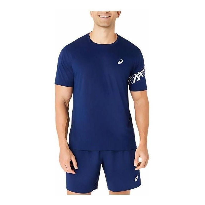 Majica kratkih rukava Asics Icon Short Sleeve T-Shirt Plava | 2011C836-200