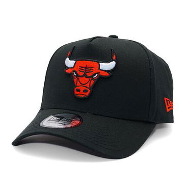 Kapa New Era Chicago Bulls NBA Side Patch 9FORTY A-Frame Adjustable Hat Crna | 60595220, 0