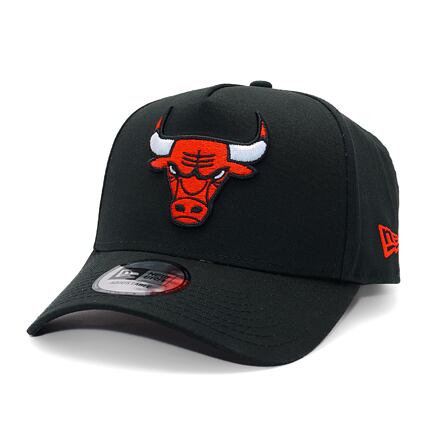 Kapa New Era Chicago Bulls NBA Side Patch 9FORTY A-Frame Adjustable Hat Crna | 60595220